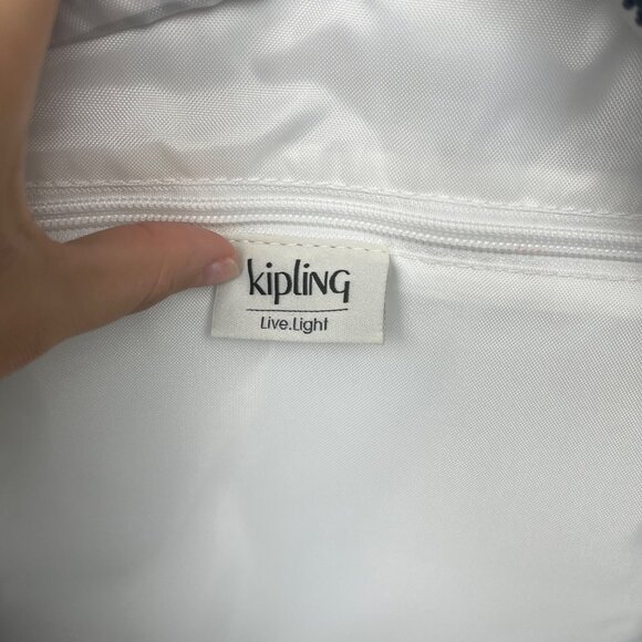 NWOT Kipling K10367 Fiona Travel MEdium Backpack Floral Flourish Multi Polyester - Picture 7 of 9